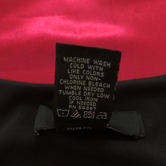 Express Sleeveless Asymmetrical Black Dress - Picture 7 of 8